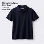 Honeycomb Spun Polo T-Shirt - Image 7