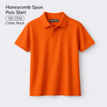 Honeycomb Spun Polo T-Shirt - Image 6