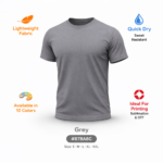 Micro PP Round Neck T-Shirt - Image 7