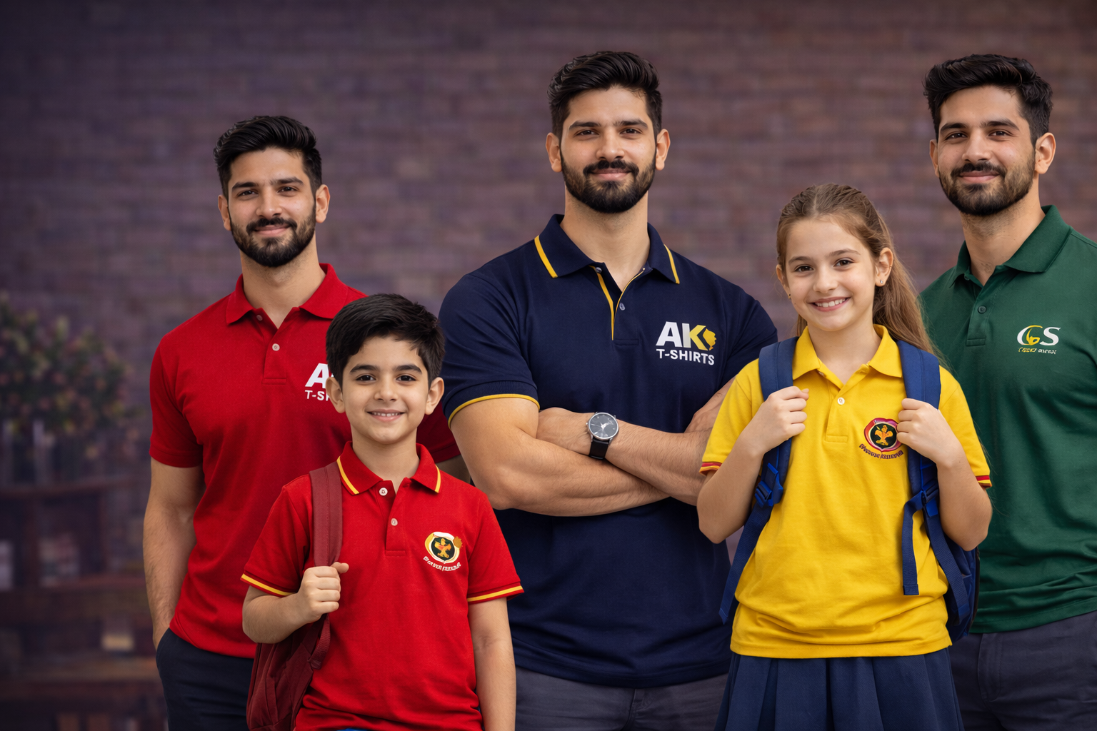 Premium Polo T-Shirts Manufacturer in Delhi India | Custom Logo Printed Polo T-Shirts for Corporate, School Uniform and Promotional Use